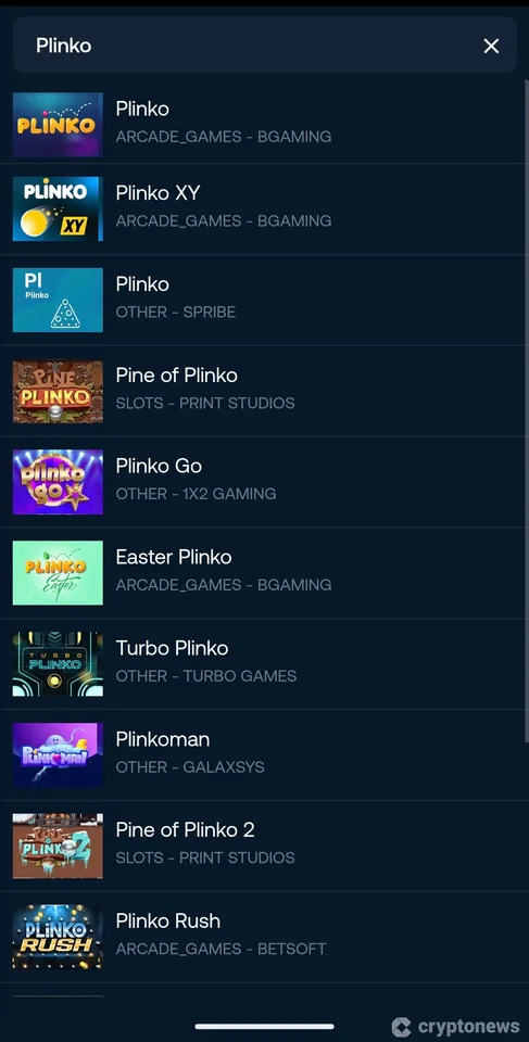 Plinko screenshot 1